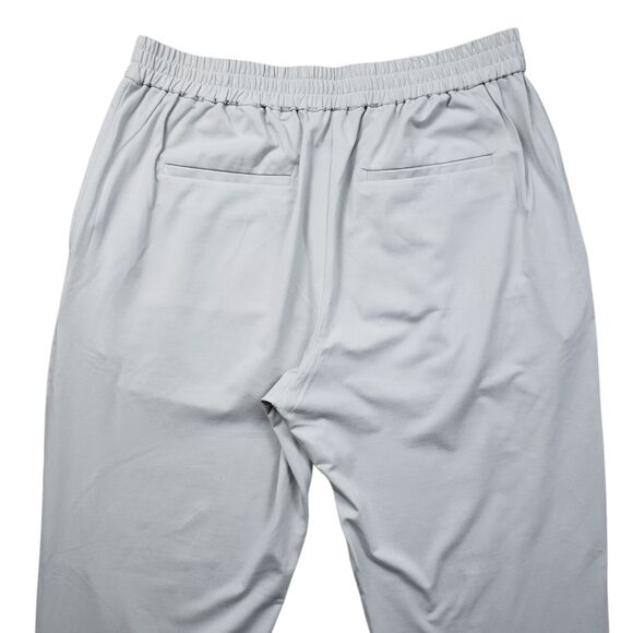 All Saints Aleida Jersey Crop Pants Womens 4 Mint Green Stretch Quiet Luxury - Picture 9 of 9